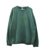 スウェットシャツ アナグラム エンブロイダリー L グリーン 緑 プルオーバー トレーナー ☆AA★