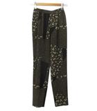 シセンドウ 詩仙堂 HITOSHI TAMURA ちりめん 縮緬 イージーパンツ プリント ベージュ ネイビー ボトムス