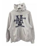 チャンピオン CHAMPION 80s トリコタグ リバースウィーブ パーカー Air Academy 3段 カプセル スウェット フーディー グレー L ヴィンテージ