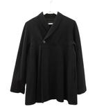 ヨーガンレール JURGEN LEHL 圧縮 ウール ジャケット M ブラック 黒 アウター 上着