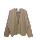 マイカ&ディール MICA&DEAL ラクーンデュアルカーディガン FREE ベージュ ニット トップス 羽織り