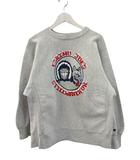 80s トリコタグ リバースウィーブ スウェット エスキモー ESKIMO JOE'S 両面プリント トレーナー ヴィンテージ グレー L