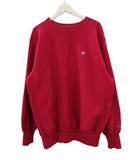 90s 刺繍タグ リバースウィーブ スウェット トレーナー USA製 ヴィンテージ ラズベリー XXL