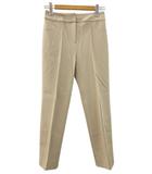 パンツ スラックス ストレッチ センタープレス 40 ベージュ ボトムス