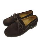 × UNITED ARROWS ユナイテッドアローズ MALO マロ スウェード デッキシューズ 9 1/2 茶色 ブラウン レザーシューズ 革靴