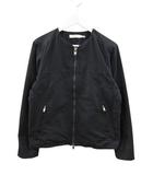 ノンネイティブ nonnative RIDER BLOUSON POLY TWILL SHAPE MEMORY NN-J3914 ライダーブルゾン ノーカラージャケット 1 ネイビー ジップアップ アウター