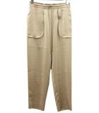 アルアバイル allureville サテンイージーパンツ 2 ベージュ 2023 ボトムス テーパード