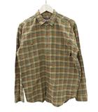 パタゴニア Patagonia オーガニック ピマコットン チェック シャツ Plaid Shirt 09年製 ベージュ系 S 53836