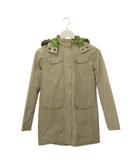 バブアー Barbour アウター  ジャケット 上着 ブルゾン ベージュ ブラウン 緑 グリーン ファー フード付き L
