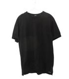 Tシャツ 半袖 カットソー XL ブラック 黒 トップス