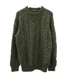 ルイヴィトン LOUIS VUITTON ケーブルニット セーター M グリーン トップス ☆AA★