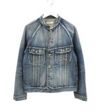 ノンネイティブ nonnative 25SS TRUCKER BLOUSON COTTON 13.5oz SELVEDGE DENIM VW NN-J4602 デニム トラッカー ブルゾン 1 インディゴブルー Gジャン ジージャン ダメージ加工 アウター