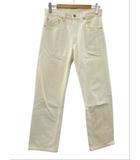 リーバイス Levi's 505 デニム ジーンズ ホワイト 生成 W31 L34 綿 コットン ボトムス