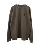 25AW TECH WAFFLE LOUNGE TOP FCRB-252077 XXL カーキグリーン ハイストレッチ ワッフル ロングスリーブトップ トップス