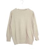 マーガレットハウエル MARGARET HOWELL リネンコットン ニット プルオーバー II ベージュ LINEN COTTON 麻 綿 トップス セーター