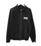 ジップアップ スウェット トレーナー L 黒 ブラック 長袖 裏起毛 トップス