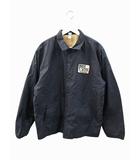  BRAT STYLE ブラットスタイル コーチジャケット ライナー付き L ネイビー プリント ブルゾン アウター