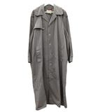 バナナリパブリック BANANA REPUBLIC 80s ロングコート ナイロンコート ヴィンテージ グレー S