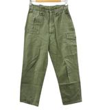 ヴィンテージ VINTAGE ベルギー軍 80s コンバットトラウザーズパンツ カーゴパンツ グリーン 2CC