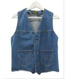 ラングラー WRANGLER 70s デニムベスト ヴィンテージ USA製 ブルー