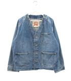 リーバイス Levi's UNION ENGINEER カーディガン デニム S ミディアムインディゴ HIGHLIGHTS ジャケット 上着 アウター