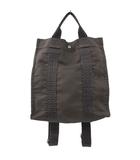 エルメス HERMES エールライン アドMM グレージュ系 リュックサック バックパック バッグ かばん 鞄 ☆AA★