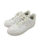 ナイキ NIKE × SUPREME シュプリーム AIR FORCE 1 LOW CU9225-100 エアフォース 1 ロー 28cm 白 ホワイト スニーカー シューズ 靴 ☆AA★