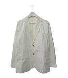 ポールスミス PAUL SMITH 2Bテーラードジャケット XL ホワイト 白 アウター 上着