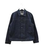 ユニクロ UNIQLO デニムトラッカージャケット L 68 BLUE 上着 ジージャン アウター