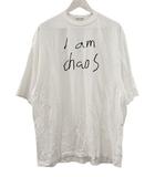 アンダーカバー UNDERCOVER Co/Ry 天竺シームアウトTEE I am chaos 2026SS UP1F4808 ホワイト 白 2 Tシャツ プルオーバー トップス