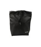 ワコマリア WACKO MARIA 26SS LEATHER DRAWSTRING BAG レザードローストリングバッグ 本革 ポーチ 黒 ブラック BAG カバン 鞄 ☆AA★