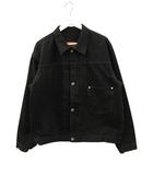 TCBジーンズ TCB JEANS Late S40's BKBK ブラック デニムジャケット 46 Tバック 1st 大戦モデル Gジャン