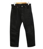 TCBジーンズ TCB JEANS Late S40s Jeans BKBK W36 大戦モデル ブラック デニムパンツ セルビッジ ジーンズ