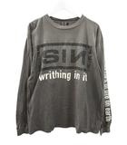 セントマイケル SAINTMICHAEL LS TEE SIN BLACK SM-A22-0000-012 ロングスリーブ Tシャツ L ブラック 長袖 カットソー トップス ☆AA★