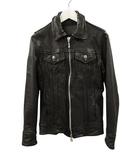 ジャックローズ Jackrose × カラーズ COLLARS T.F.O.A 武装戦線 河内鉄生モデル レザー ライダースジャケット ブラック M