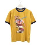 ヒステリックグラマー HYSTERIC GLAMOUR HYSTERIC HAIR CUT Tシャツ 02241CT17 ヒステリック ヘアーカット S オレンジ プリント 半袖 カットソー トップス