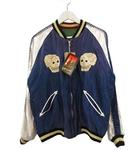 テーラートーヨー TAILOR TOYO 東洋 スカジャン エイジングモデル M SNAKE & SKULL × DRAGON HEAD 髑髏 スカル TT15793 リバーシブル ネイビー グリーン