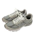 ニューバランス NEW BALANCE M990GL5 スニーカー USA製 28cm グレー シューズ 靴