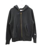 チャンピオン CHAMPION リバースウィーブ ジップパーカー 青単色タグ 復刻 ブラック 黒 M