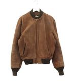 ショット SCHOTT 80s スウェード レザージャケット 茶タグ USA製 ブラウン 40