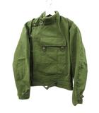 ヴィンテージ VINTAGE スウェーデン軍 70s モーターサイクルジャケット パイルライナー付き グリーン 3クラウン グリーン C48