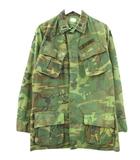 ヴィンテージ VINTAGE 60s US ARMY ジャングルファティーグ ジャケット リーフカモ 迷彩 S-L 4th リップストップ ミリタリー