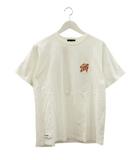 ショット SCHOTT EAGLE AND RIBBON EMB 半袖 Tシャツ イーグル 刺繍 S ホワイト 白 トップス
