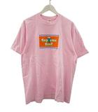 シュプリーム SUPREME 25SS  Beef Tee ビーフ Tシャツ L ピンク プリント 半袖 カットソー トップス ☆AA★