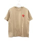 アンダーカバー UNDERCOVER TEE HEARBREAKAHOLIC Tシャツ 1 プリント モカ 半袖 カットソー トップス