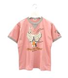 トイズマッコイ TOYS McCOY BUGS BUNNY バックスバニー プリント Tシャツ M ピンク 半袖 カットソー トップス
