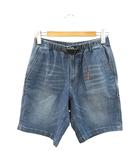グラミチ GRAMICCI × URBAN RESEARCH ROSSO 別注 COOLMAX DENIM SHORTS GMP-18S142 アーバンリサーチ クールマックス デニムショーツ M インディゴブルー ショートパンツ ハーフパンツ ボトムス