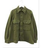 ヴィンテージ VINTAGE U.S.ARMY 50s OG-108 前期型 ウールフィールドシャツ オリーブ M