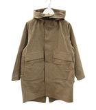ルルレモン lululemon lab Wool Parka LM4ADKS ウール パーカ コート XS ブラウンベージュ系 ジップアップ 長袖 アウター