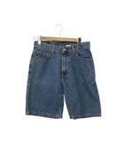 リーバイス Levi's デニム ハーフパンツ ショートパンツ ボトムス ブルー 青 無地 W30
